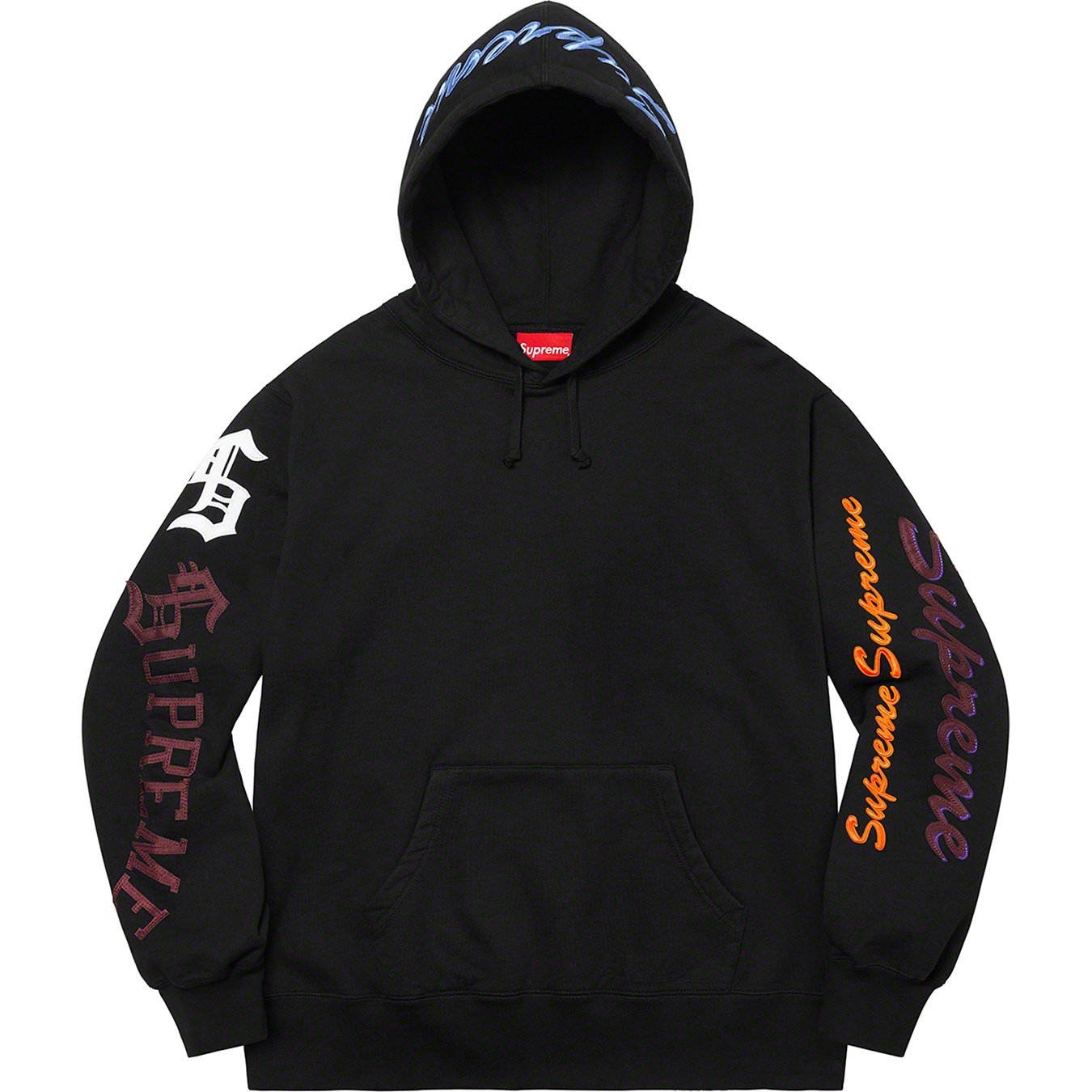 Multi Logo Hooded Sweatshirt view 17